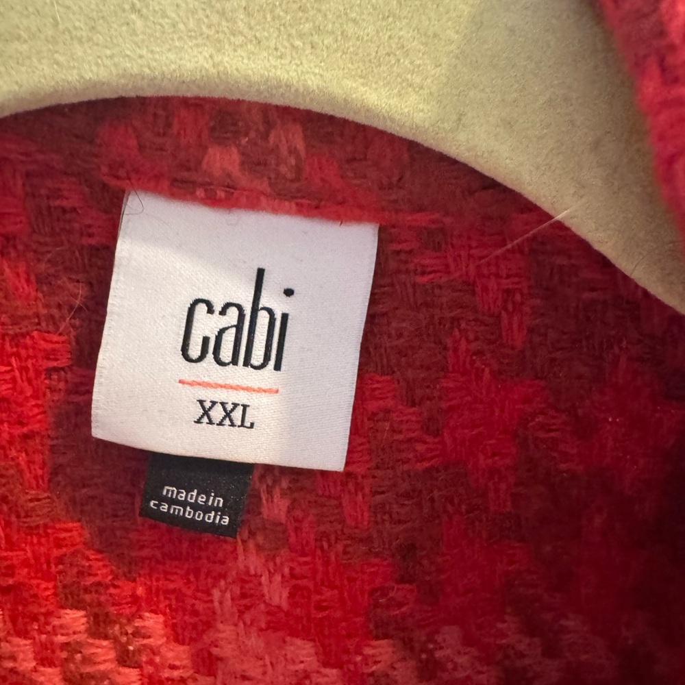 CAbi Crimson Textured Jacket - Picture 3 of 3